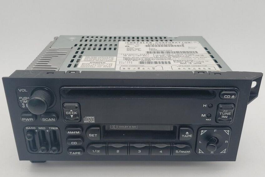 Model P04704383AH Chrysler car stereo